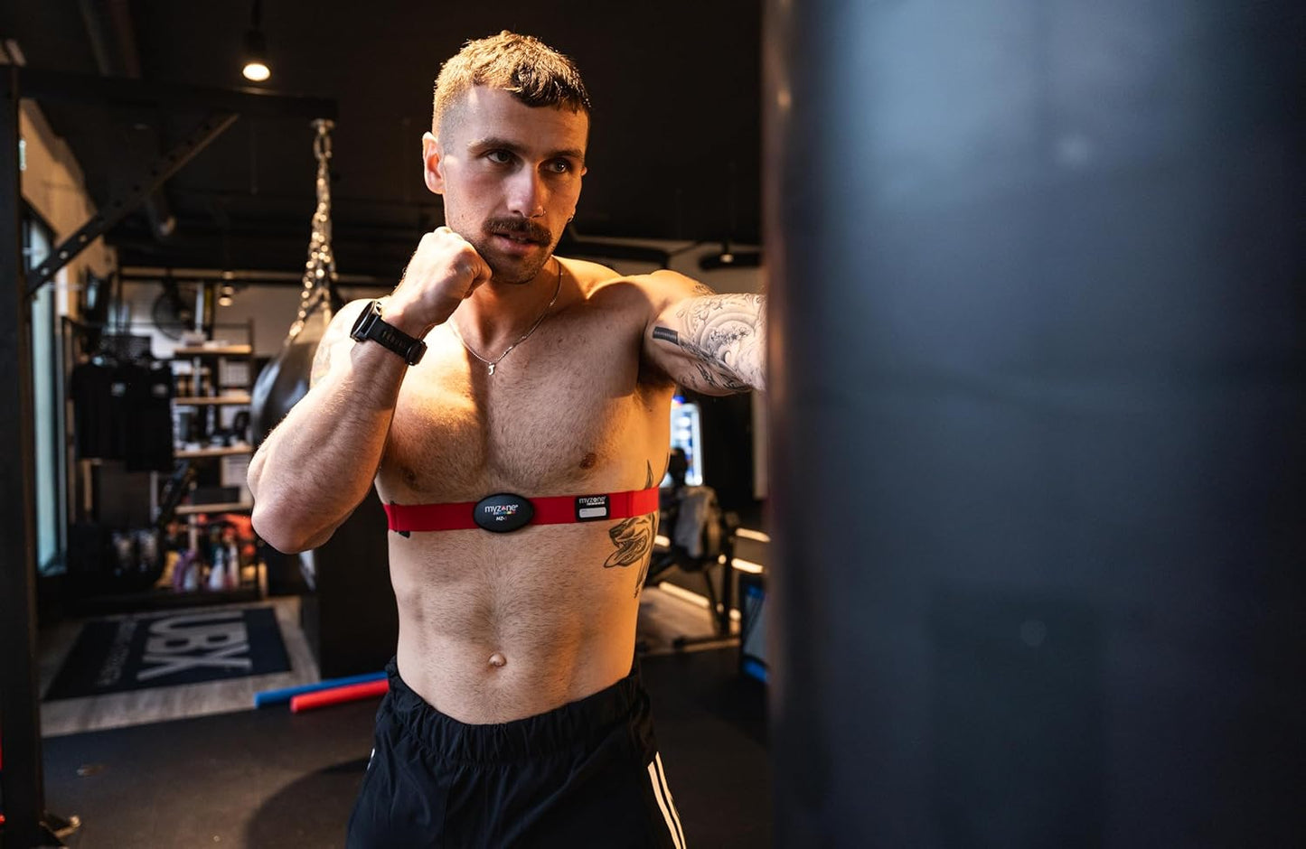 MZ-3 Physical Activity Chest Strap Heart Rate Monitor - Fitness & Activity Tracker