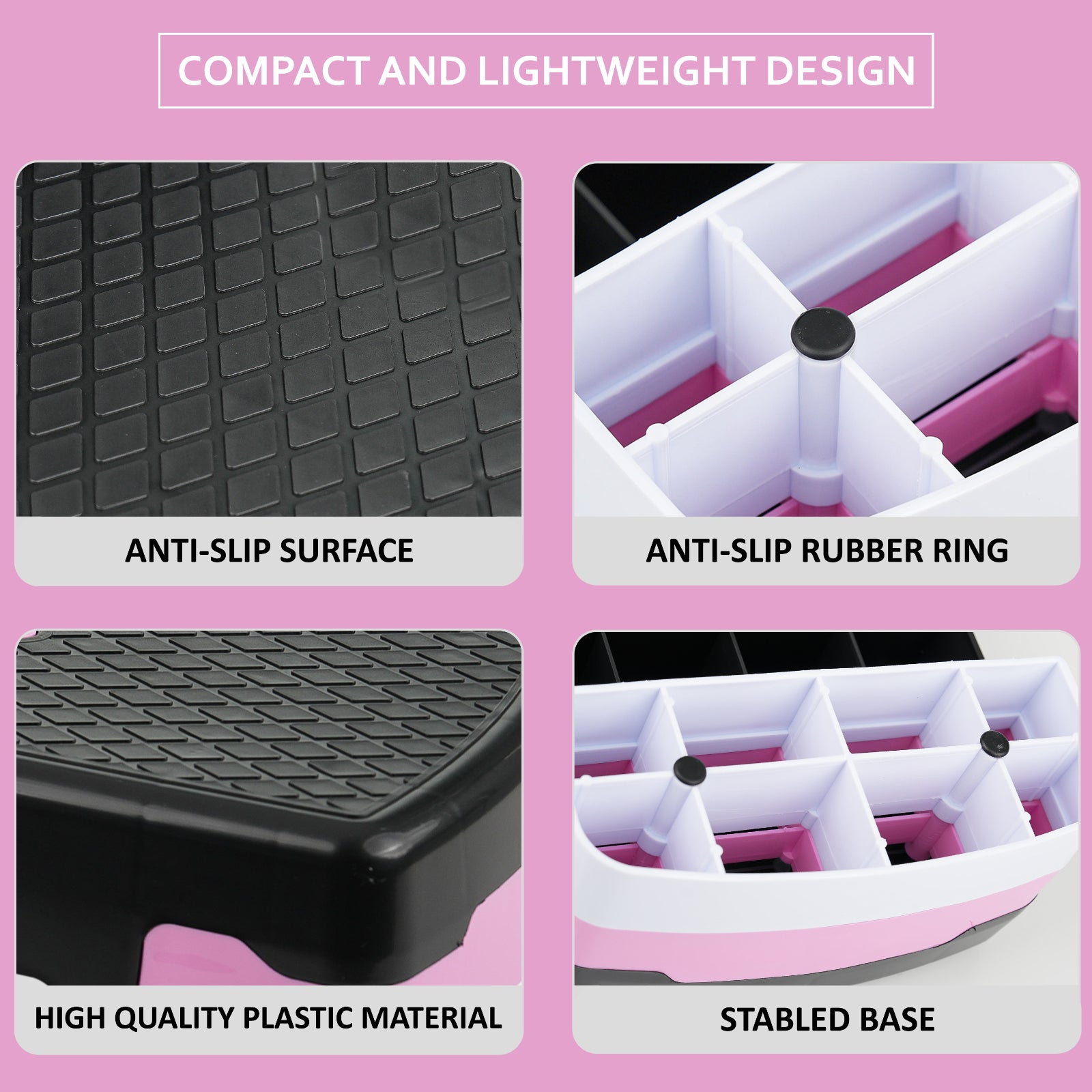 Aerobic Exercise Stepper Durable Non-Slip Mat Adjustable Fitness Yoga Equipment