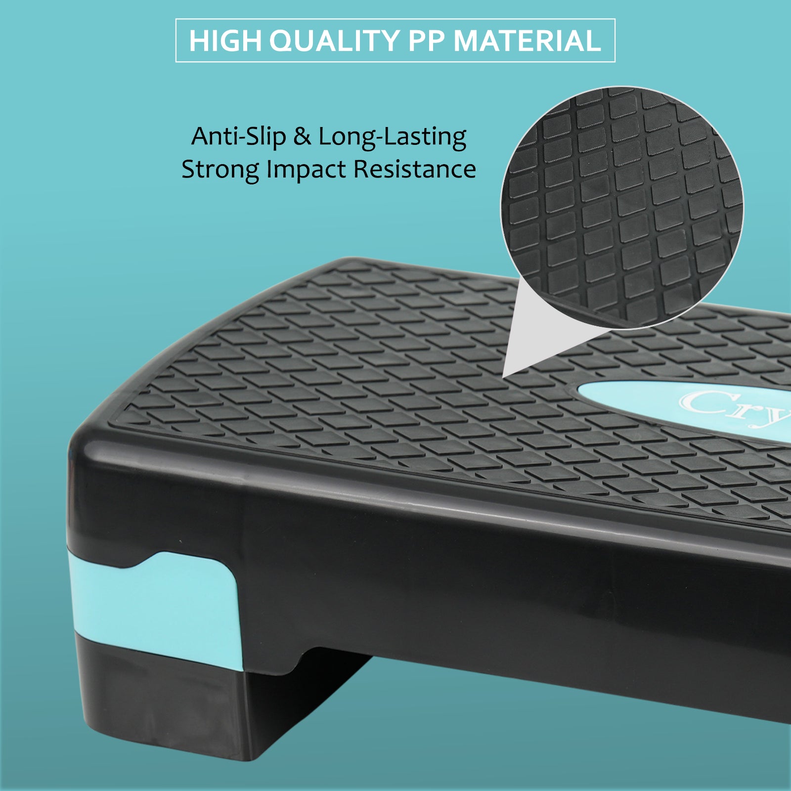 Aerobic Exercise Stepper Durable Non-Slip Mat Adjustable Fitness Yoga Equipment