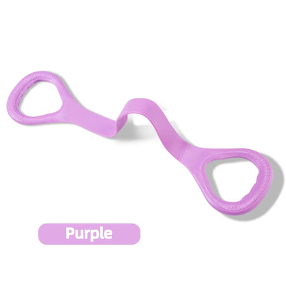 8 Fitness Workout Resistance Band Arm Back Shoulder Exercise Elastic Training Band Yoga Pilates Equipment