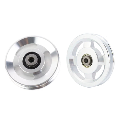 Gym Pulley Aluminium Alloy Fitness Pulley Home Gym Attachments Part Exercise Strength Training Accessory Gym Accessory