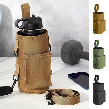 Magnetic Gym Water Bottle Bag Non Slip Magnetic Gym Sling Bag Portable Magnetic Water Bottle Carrier Holder for Gym Accessories