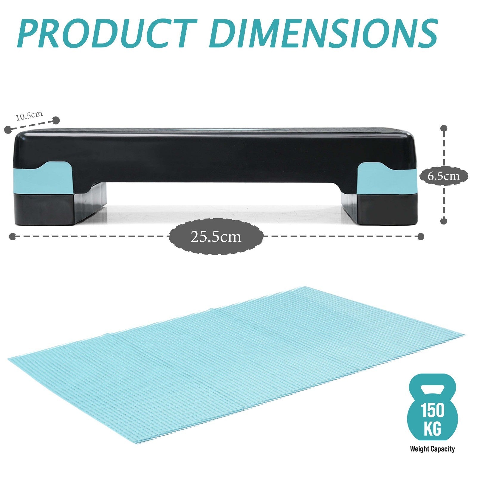 Aerobic Exercise Stepper Durable Non-Slip Mat Adjustable Fitness Yoga Equipment