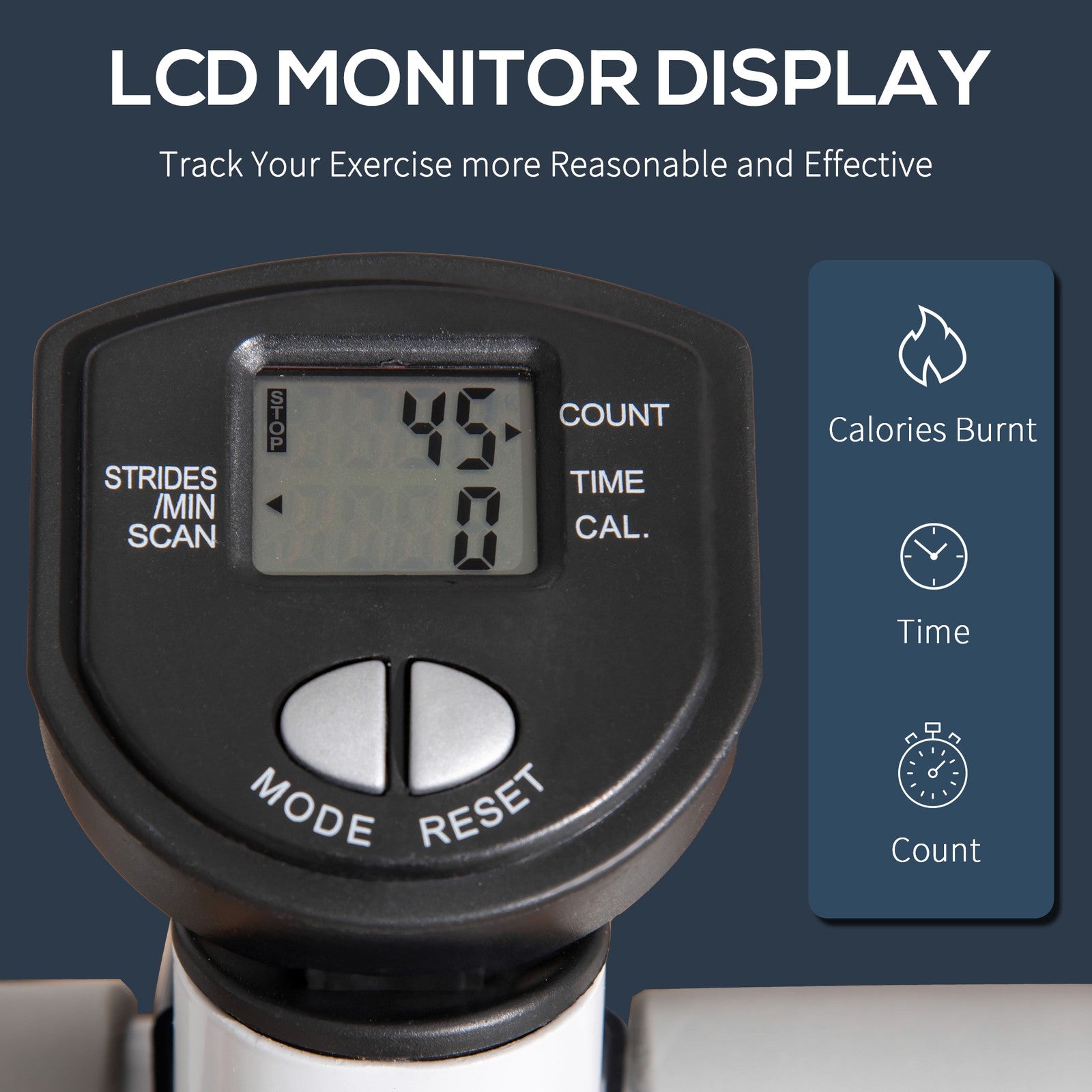 Adjustable Twist Stepper Step Machine for Home Gym Office Aerobic Workout