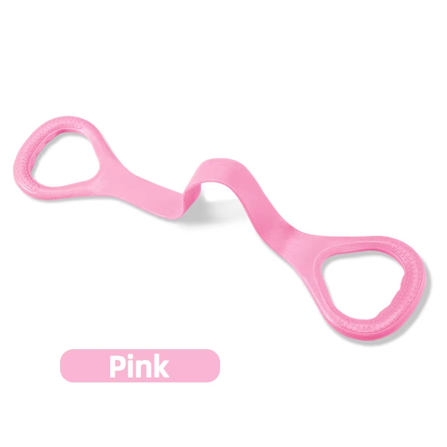 8 Fitness Workout Resistance Band Arm Back Shoulder Exercise Elastic Training Band Yoga Pilates Equipment