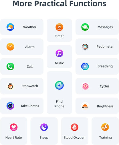 Fitness Tracker Answer/Make Calls, 1.57" Fitness Watch with 24/7 Heart Rate, Sleep Tracker, IP68 Smartwatch for Men Women with 110+ Sports, Step Counter, Calories, Activity Trakcer