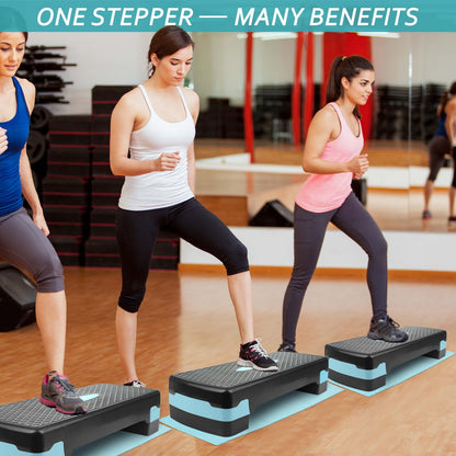 Aerobic Exercise Stepper Durable Non-Slip Mat Adjustable Fitness Yoga Equipment